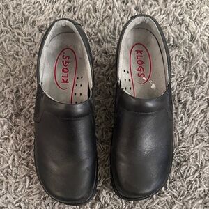Klogs Black Slip-On Shoes